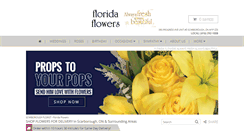 Desktop Screenshot of floridaflowers.ca